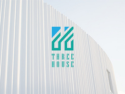 Logo Three House logo logomark logotype