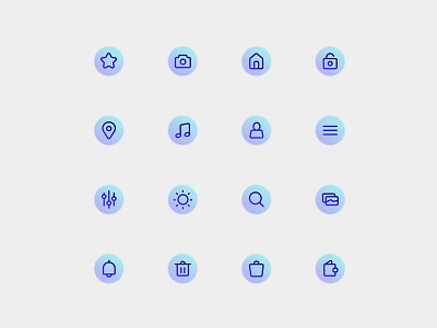 Universal icon set