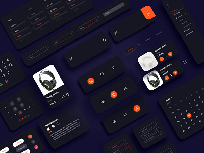 UI KIT app button calendar components e commerce figma icon ios menu shop ui ui kit ux