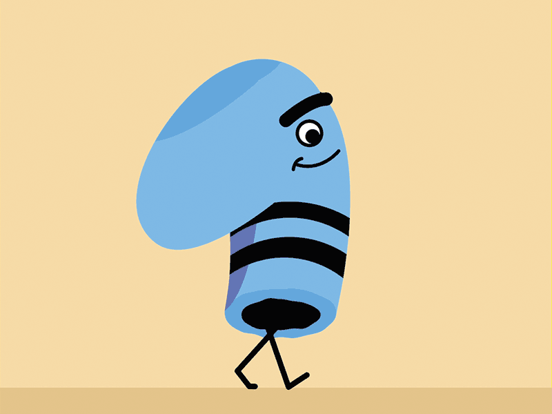 Smelly Socks walk cycle by Sudesh on Dribbble