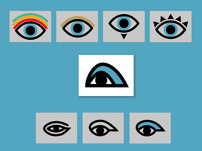 Daily UI#052: Logo Design cosmetics dailyui dailyui052 egyptian eye illustration logo logo design retro symbol ui
