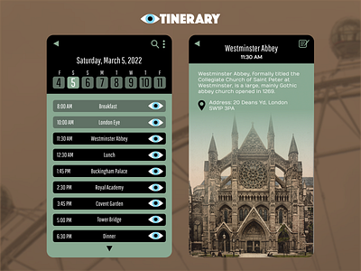 Daily UI #079: Itinerary