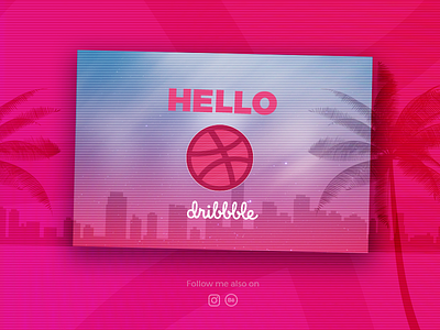 Hello Dribble 80s debut firstshot miami