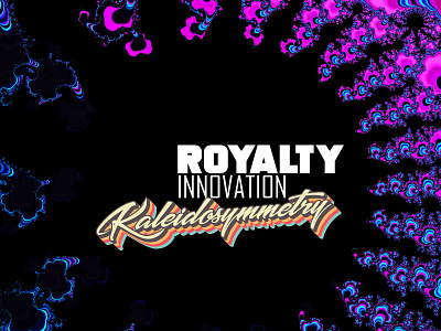 Royalty Innovation - Kaleidosymmetry Art branding design illustration logo typography ui vector