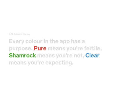 Colour with a purpose app design brand design system guidelines product design standards ui ux