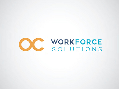 OC Workforce Solutions Logo branding corporate identity logo