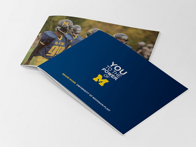 University of Michigan, Flint - Brand Guidelines Book branding corporate identity graphic design identity logo messaging strategy