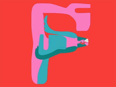 “F” for 36daysoftype brokenheart dashaf farstudio fashion girl girls hair hand hands heart hearts heels itsnicethat lips love onlineshop people pink shoes woman