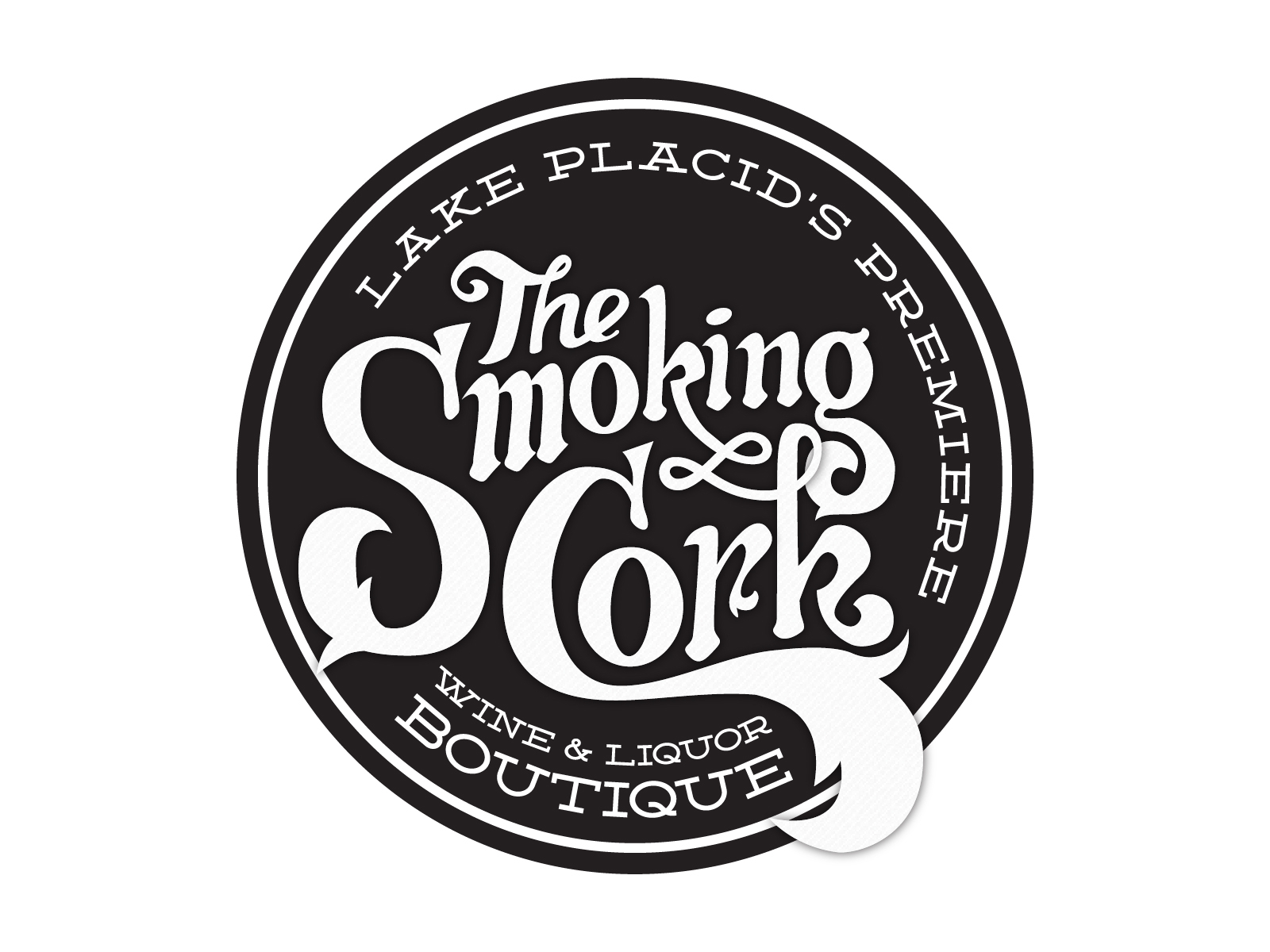 Smoking Cork Logo by Dan Cash on Dribbble