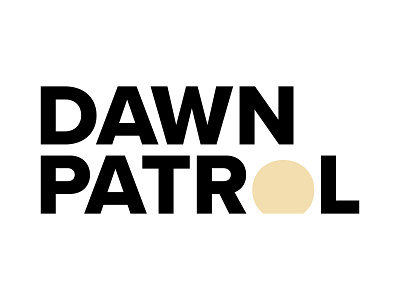 Dawn Patrol Logo branding design logo video