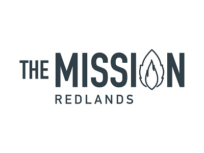 The Mission Redlands Rebrand branding design logo