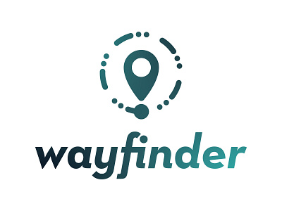 Wayfinder Logo branding design logo