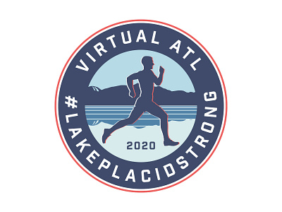 Virtual ATL branding design logo race sports