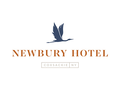The Newbury Hotel Branding branding design logo