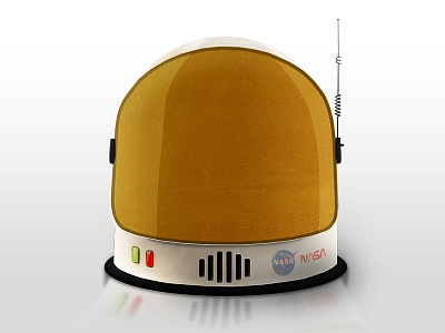 Astronaut Helmet aerospace future graphic design helmet illustration nasa space