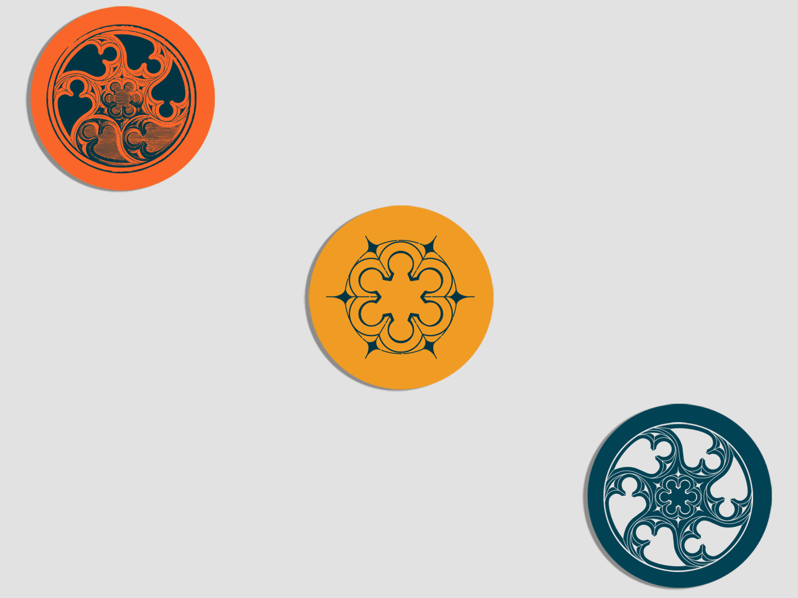 Le Botteghe Coasters animation branding design graphic design illustration logo vector