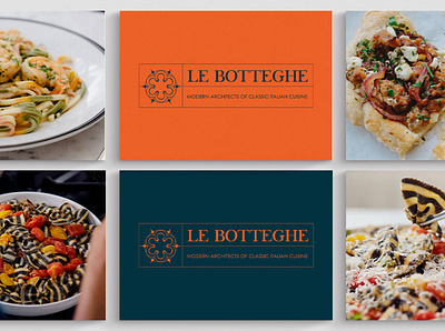Le Botteghe Branding branding graphic design logo typography
