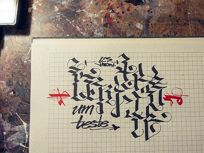 umteste calligraphy