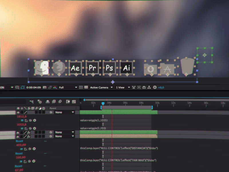 Osx ae after effects expression keyframe motion