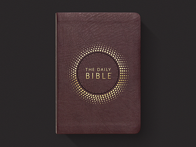 The Daily Bible - Milano Edition bible book cover foil milano