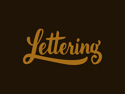 Letttering chocolate color handlettering handmade lettering