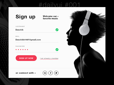 #dailyui #001