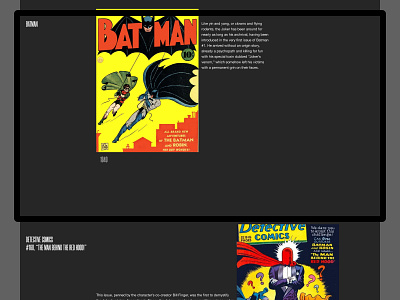 Joker — story black clean design film interface joker movie minimalism promo single page story ui ux web website