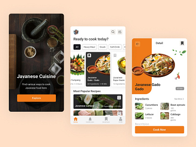 Recipe cooking mobile apps