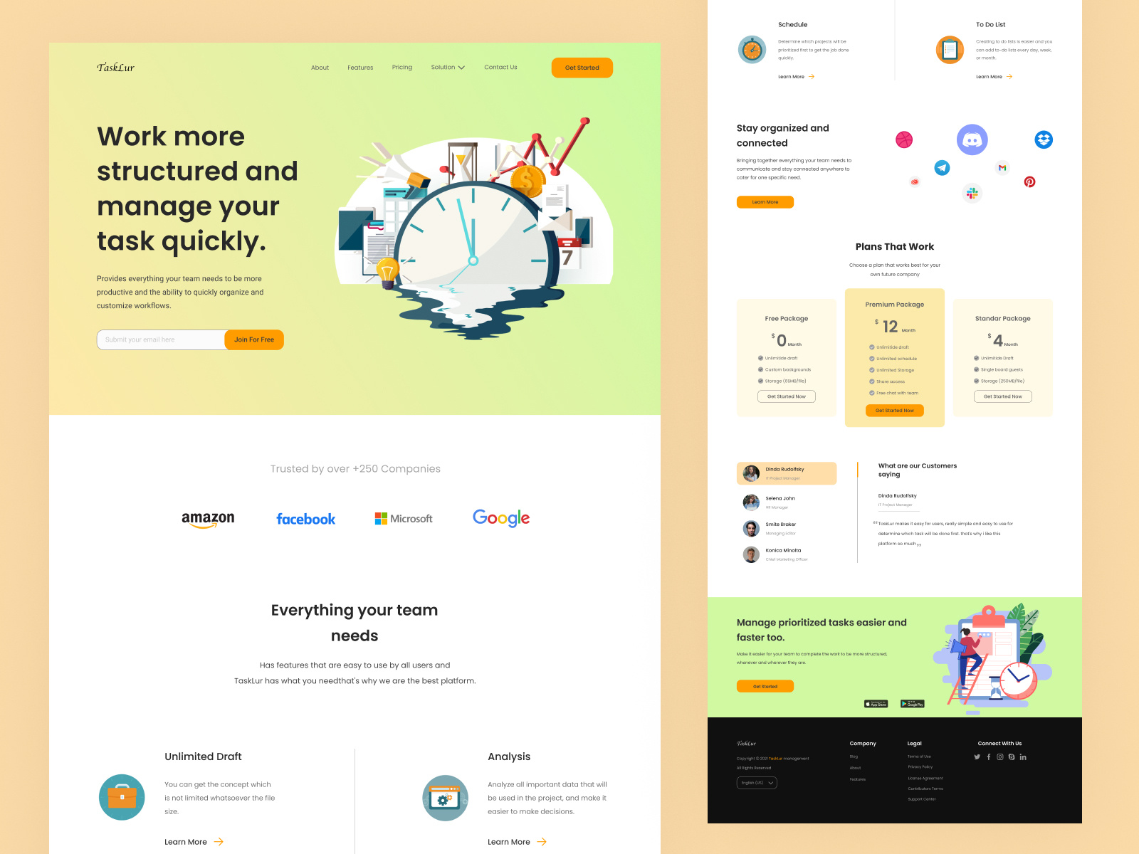 Task Management by Galih Rakasiwi on Dribbble