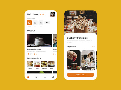 Homebaker Mobileapplication Concept uidesign app branding design graphic design illustration logo typography ui ux vector