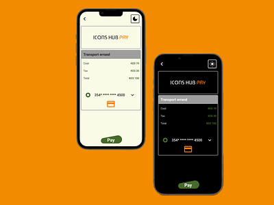 Light and Dark mode App Design app design dark dark mode light light mode payments