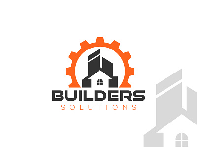 Builders Solutions branding design icon illustration logo typography ux vector