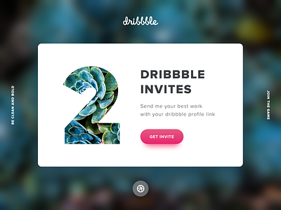 2 Dribbble Invites! dribbble dribbble invite dribble invite dribbleinvite invite invites