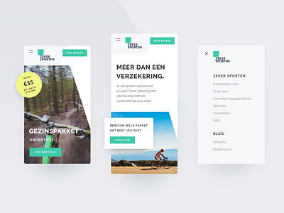 Zeker Sporten | Responsive