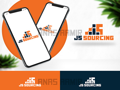 JS Sourcing Logo Design branding creative logo design graphic design icon illustration investment logo logo professional logo unique logo vector