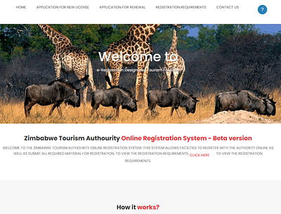 e-Registration for Tourism Industry Portal booking codeignitor php portal