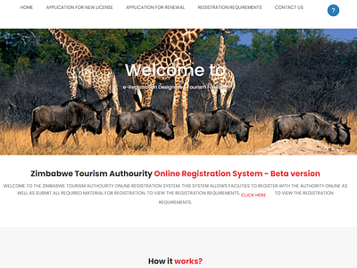 e-Registration for Tourism Industry Portal
