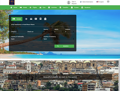 Travel Booking Engine app booking laravel php