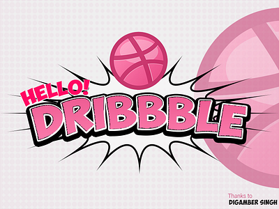 Dribbble first my shot