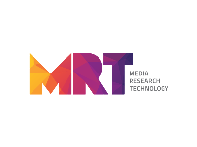 MRT geometry illustrator logo low poly orange purple