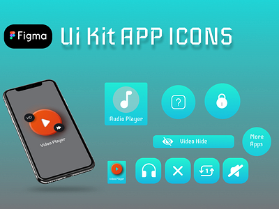 UI Kit Icons  Music Player