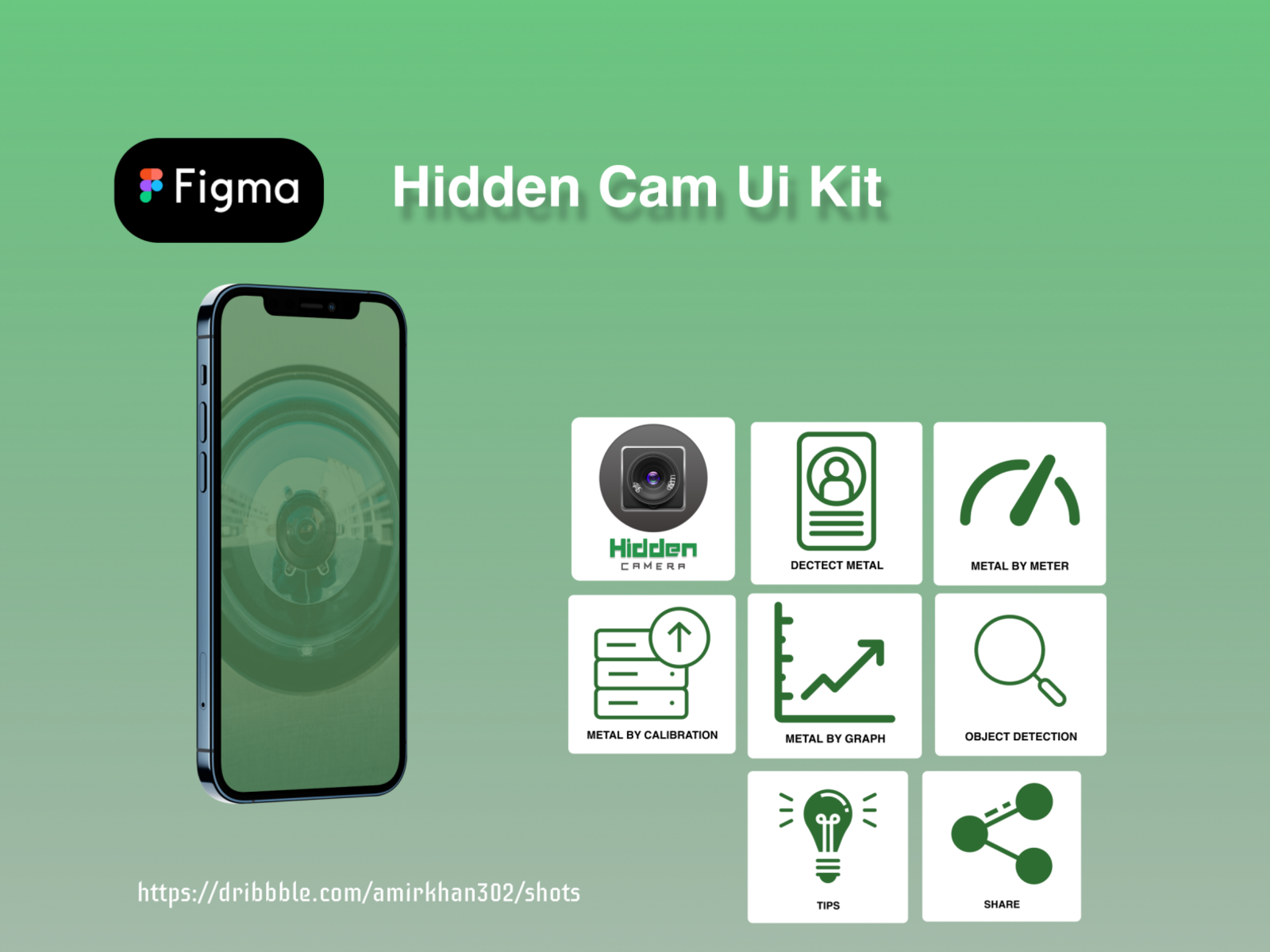 HiDDEN CAM UI KIT ICONS by Amir Official on Dribbble