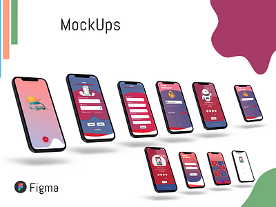 Minimal Mockups app branding design driveapp driver figma graphic design motion graphics taxiapp ui ux