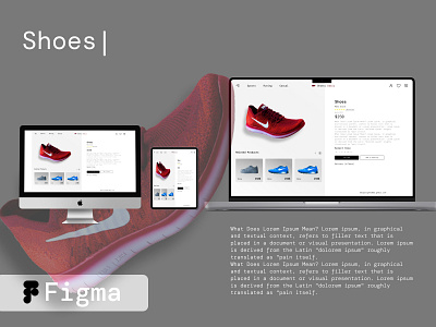 Shoes Landing Page design figma figmadesign landignpage template templatedesign weblandingpage website websitedesign