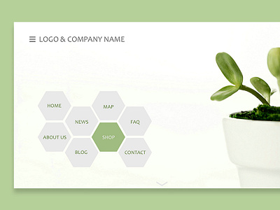 Website template