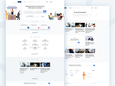 Jobs Portal - Web design
