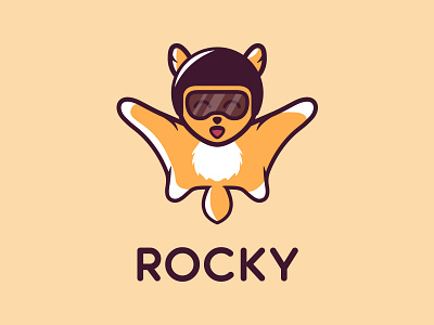 Rocky logo branding character design graphic design logo mascot vector