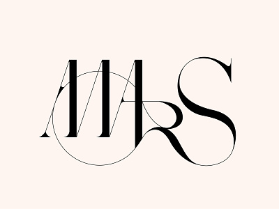 MARS custom type design fonts graphic design illustration ligature logo logotypes playwithtypes
