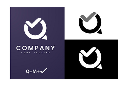 qm logo design branding graphic design logo qm qm logo design