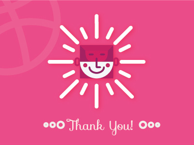 Dribbble debut - Thank You!